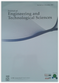 Image of journal of Engineering and Technological Sciences Vol.48,No.6,December 2016