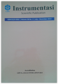 Instrumentasi Scientific Publication Vol 38 No.2 July-December 2014