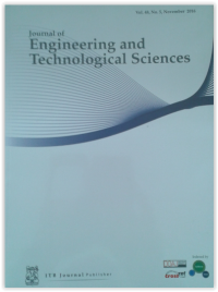 Image of journal of Engineering and Technological Sciences Vol.48,No.5,November 2016