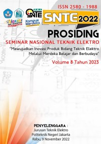 Image of Prosiding Seminar Nasional Teknik Elektro (SNTE) Volume 8 Tahun 2023: Mewujudkan Inovasi Produk Bidang Teknik Elektro Melalui Merdeka Belajar dan Berbudaya