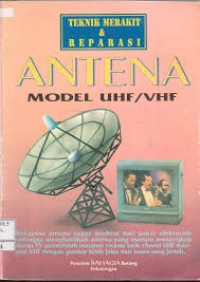 Image of Teknik Merakit dan Reparasi Antena Model UHF/VHF