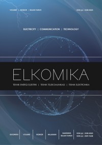 Image of ELKOMIKA Teknik Energi Elektrik, Teknik Telekomunikasi, Teknik Elektronika Volume 4 Nomor 2 Juli 2016